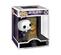 Nightmare Before Christmas Jack Skellington W/Halloween Porta 9.5cm Pop Figura