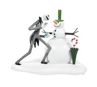 Nightmare Before Christmas Jack Vede La Sua Prima Figura Di Pupazzo Di Neve