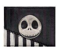 Nightmare Before Christmas Jack vestito a strisce Portafoglio Nero