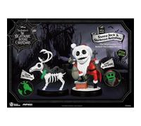 NIGHTMARE BEFORE CHRISTMAS Mini Egg Attack Santa Jack & Skeleton Reindeer 8 cm