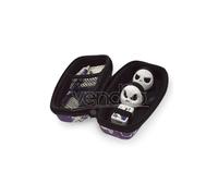 The Nightmare Before Christmas - Set regalo di cancelleria con astuccio a forma di bara con cerniera (design piral hill), prodotto ufficiale