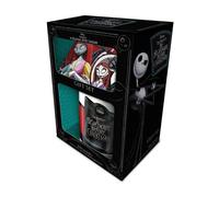 Nightmare Before Christmas Mug, Coaster and Keyring Set in Presentation Gift Box