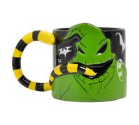 Paladone Nightmare Before Christmas Oogie Boogie Glow in The Dark Tazza scolpita in ceramica 3D con licenza ufficiale Disney regalo per caffè, tè, cioccolata calda