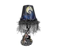 Nightmare Before Christmas Table Lamp, Light Up Led Moonlight Table with Figure Tassel Resin Handmade Model Toy Desktop Decoration