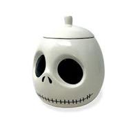 Nightmare before Christmas, Jack Skellington - Barattolo per Biscotti, 23,5 x 24,5 cm, in Ceramica, Multicolore