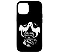 Nightmare Before Coffee Halloween Humor Custodia per iPhone 12/12 Pro