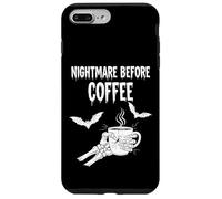 Nightmare Before Coffee Halloween Humor Custodia per iPhone 7 Plus/8 Plus