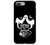 Nightmare Before Coffee Halloween Humor Custodia per iPhone 7 Plus/8 Plus