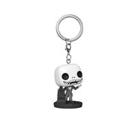 Funko - Portachiavi Pop! - The Nightmare Before Christmas 30th Jack Skellington - Vinile 4 cm
