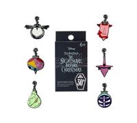 Nightmare Before Christmas - Set di spille per ciechi, One Size, Smalto, Senza pietra