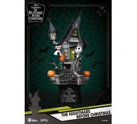 Nightmare Before Natale D-stage Pvc Diorama Jack's Haunted House 15 Cm Beast Kin