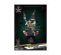 Nightmare Before Natale D-stage Pvc Diorama Jack's Haunted House 15 Cm Beast Kin