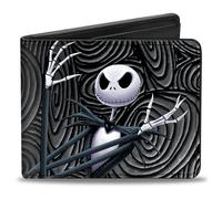 Nightmare Before Natale Jack Braccia Incrociate Portafoglio Piegato IN Due