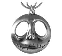 Nightmare Before Natale Metal Portachiavi Jack Head Con Bow Con Figure Int.