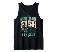 Nightmare Fish Fan Club Humor Deep Sea Nerd Quote Canotta