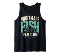 Nightmare Fish Fan Club Humor Deep Sea Nerd Quote Canotta