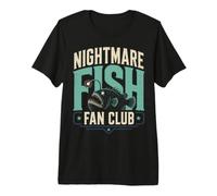 Nightmare Fish Fan Club Humor Deep Sea Nerd Quote Maglietta Premium