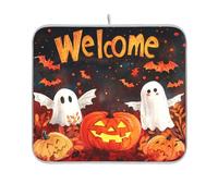 Nightmare Halloween asciugatura piatto mat cucina tappetino contatore scolapiatti tappetino e rack cucina piatti asciugatrice 16 x 18