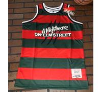 NIGHTMARE ON ELM STREET FREDDY Canotta Tank Jersey Basketball Headgear Classics