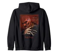 Nightmare on Elm Street Freddy Krueger Large Face Felpa con Cappuccio