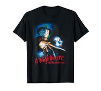 Nightmare on Elm Street Vintage Airbrush Poster Maglietta