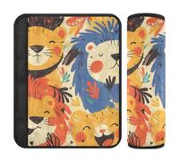 Nightmare Unicorns Boho Style 2 pz copertura cintura di sicurezza Stop taglio cintura di sicurezza nel collo per Auto Protector para cinturón de carro