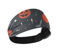 Nightmare Zombie Gryay Orange Moisture Wicking fasce per le donne alla moda fasce elastiche per capelli per sport atletici corsa basket ciclismo diadema para mujer