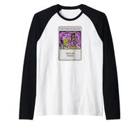 Nights Owl Gamer Nocturnal Bloodline Caffeine Maxed Maglia con Maniche Raglan