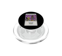 Nights Owl Gamer Nocturnal Bloodline Caffeine Maxed PopSockets PopGrip per MagSafe