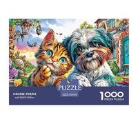 Nighttime FriendsIntricate 1000-Piece Jigsaw Puzzles for Adults Presenting A World of Challenging Puzzle Games - These Stand As The Premier Gift Jigsaw Puzzles for Adults And Kids Age 12 Years Up 70x
