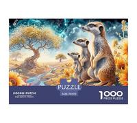 Nighttime Jungle Puzzle Da 1000 Pezzi Art Collection Compact Box Premium Plus Quality Décoration De La Maison Festa Aziendale Per Adulti E Bambini Da 12 Anni 70x50cm/1000pcs
