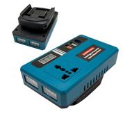 Nighttime Repair Ready: Featuring a built-in LED light, the power inverte | Nighttime Repair Ready: Featuring a built-in LED light, the power inverter provides instant illumination for nighttime