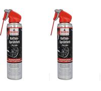 NIGRIN 20620 - Spray per Catena Moto, 400 ml (Confezione da 2)
