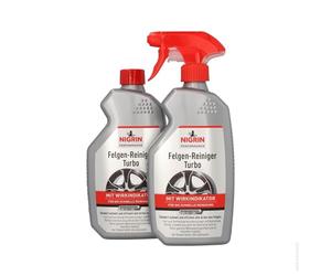 Nigrin 74245 Turbo Pulitore Cerchione, Set di 2x500ml