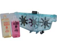 Nigrin Bike Set Fahrrad-Kette Ketten-Reiniger Busto Ketten-Reinigungsgerät Olio