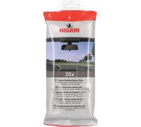 Nigrin Dispenser Salviette Pulizia Vetri 20 Panno Pulitore Interni Auto
