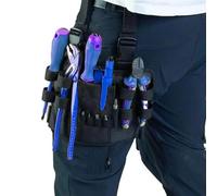 NihaoWXM Borsa per Attrezzi da Gamba Borsa portautensili for Le Gambe, Cintura da Lavoro, Organizer for Utensili, Marsupio, portautensili per Falegnami, Giardinieri