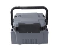 NihaoWXM Cassetta da Pesca Grande scatola da pesca, organizer multifunzione, contenitore for esche vive, scatola portaoggetti ispessita, scatola for attrezzi da pesca(Grey S 1pc box)