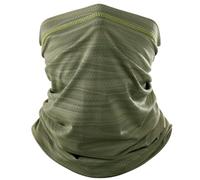 NihaoWXM Scaldacollo Sportivo Elastico Sciarpa traspirante Uomo Donna Bandana Sciarpe estive Maschere a tubo Testa Copri viso Ghetta for il collo Fazzoletto da ciclismo for bicicletta(8AC-Army Green)
