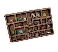 Nihcora 1:12 Miniatura Portagioie in miniatura, in cristallo, casa delle bambole, stampante, vassoio, miniatura, durevole, facile da usare