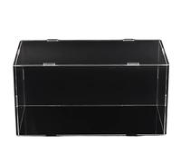 Nihcora 1 Vetrina Trasparente Adatta per 1:18 Modellino Pressofuso Auto Giocattolo Modello Antipolvere Scatola Portaoggetti per Bambole 31X16X15,5 Cm