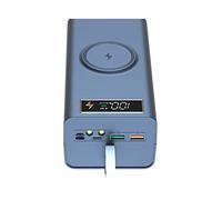 Nihcora 21X18650 Scatola di Immagazzinaggio della Batteria LED Light PD Quick QC3.0 Charge 18650 Battery Power Bank Case Shell 15W Wireless Charging A