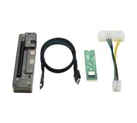 Nihcora Adattatore da M.2 MKEY A OCULINK Dock GPU Ad Alta velocità PCIE 4.0 X4 Mini PC Laptop Adattatore per Scheda Grafica Esterna