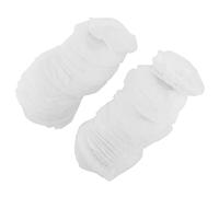 Nihcora Copri Auricolari per Cuffie Monouso da 100 Pezzi Copri Auricolari nel Tessuto Non Tessuto Copri Auricolari Elastici Adatti per La Maggior Parte delle Cuffie Auricolari