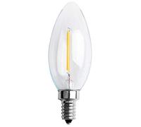 Nihcora Dimmerabile E12 2 Watt Cob candela fiamma bagliore filo lampada lampada 10 X 3,5 cm