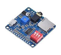 Nihcora DY-SV5W Modulo di Riproduzione Vocale per Lettore Musicale MP3 Amplificatore per Riproduzione Vocale Scheda SD/TF da 5 W Trigger I/O Integrato UART