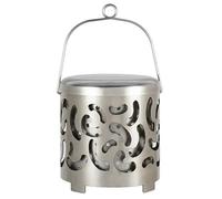 Nihcora Fornello da Mini Riscaldatore da Copertura Riscaldante per Portatile in Acciaio Inossidabile con Maniglia e Borsa per Il Facile da Usare