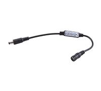 Nihcora Mini dimmer controller 12 A 12 V-24 V per strisce LED, colore nero