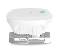 Nihcora Valvola per Acqua Tuya Smart WiFi Contatore 'Acqua Portata 'Acqua Temperatura 'Acqua Regolatore di Visualizzazione Controllo APP Intelligente SPINA UE