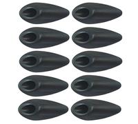 NIHENHAO 10Pcs Bike Cable Tube Clamp Grommets Frame Brake Cable Fibbie Clip Holder Hole Inner Embedded Bike Shifts Deragliatore